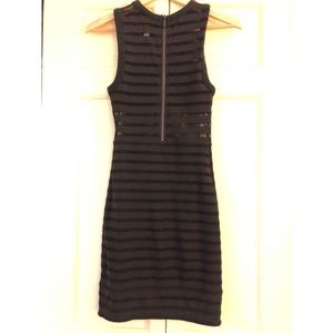 Black Bodycon Mini Dress